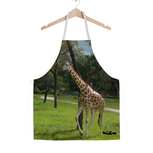 Classic Sublimation Adult Apron - Jeffrey the Giraffe Collection
