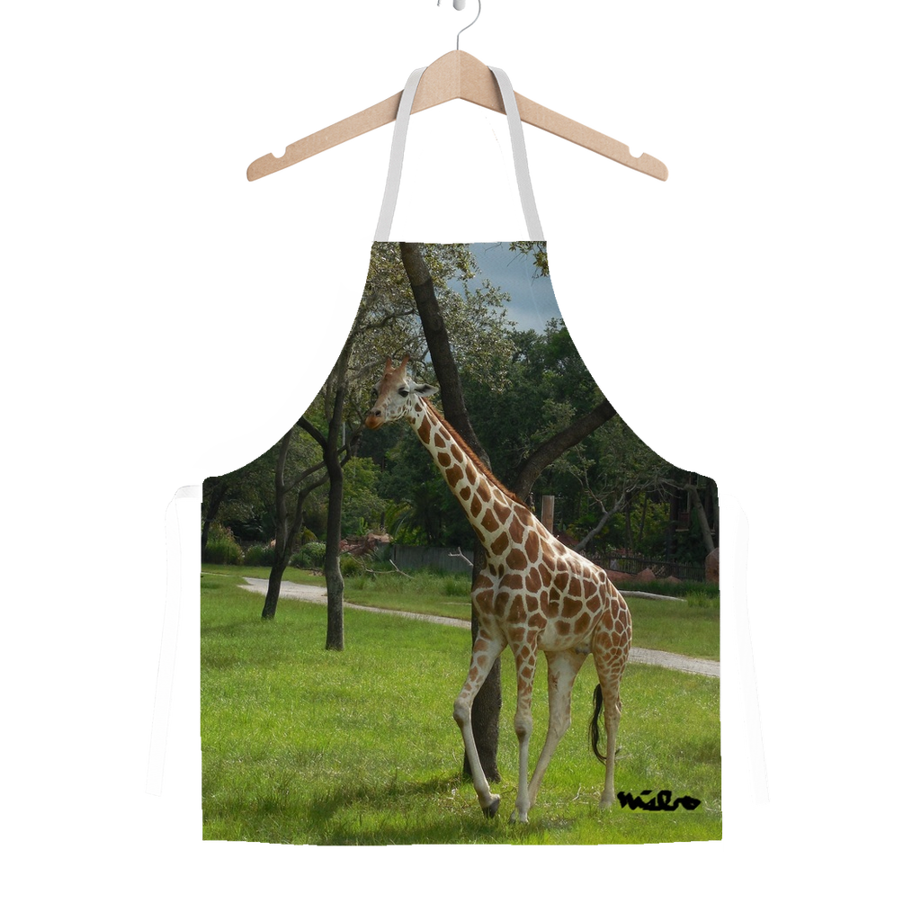 Classic Sublimation Adult Apron - Jeffrey the Giraffe Collection
