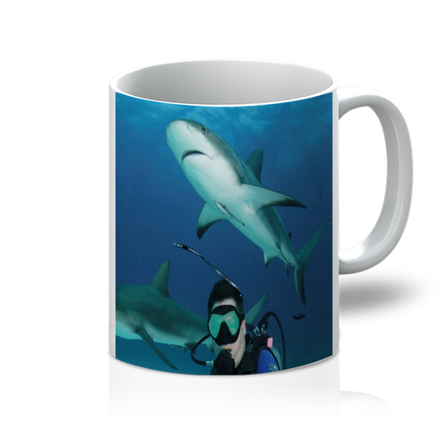 11oz Mug - Swimming With Sharks Collection