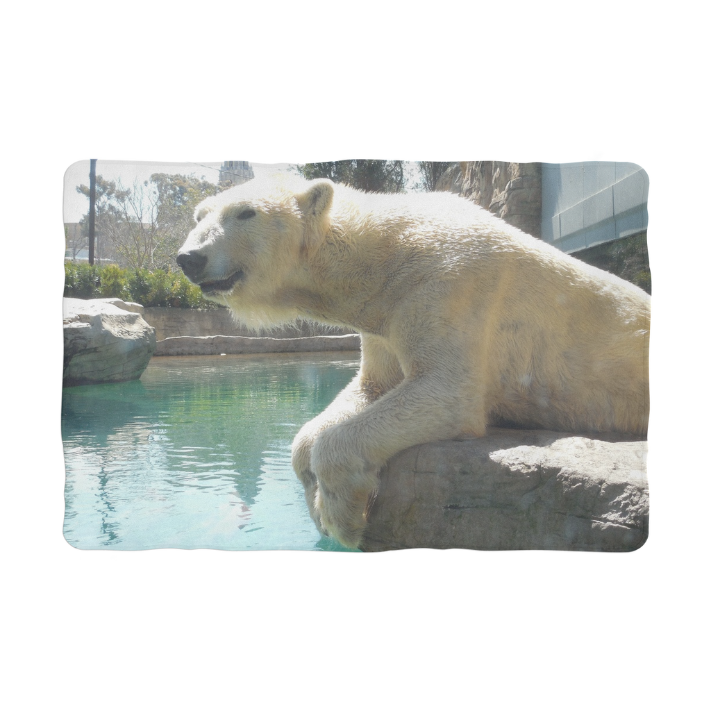 Sublimation Pet Blanket - Arctic Polar Bear Collection