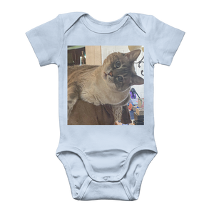 Classic Baby Onesie Bodysuit - Siamese Cat - Rescue Pets - Chena