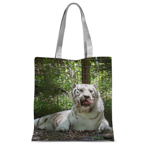 Classic Sublimation Tote Bag - Wally the White Tiger Collection