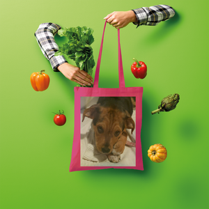 Shopper Tote Bag - Rescue Pets Collection - "Lucy" VI (Many Colors Available)