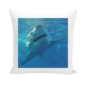 Throw Pillow/Cushion Cover - Surrounded by Sharks Collection