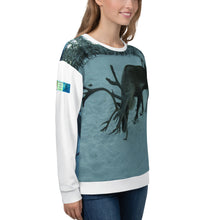 Load image into Gallery viewer, Unisex Premium Sweatshirt - 2-Sided All-over Print - Rudolph the Reindeer Collection