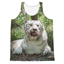 Load image into Gallery viewer, Unisex Tank Top (2-sided) - Wally the White Tiger Collection