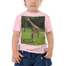 Load image into Gallery viewer, Toddler Short Sleeve Tee - Jeffrey the Giraffe Collection