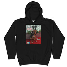 Load image into Gallery viewer, &quot;Christmas Dog&quot; Kids Hoodie Sweatshirt (&quot;Lucy&quot;)