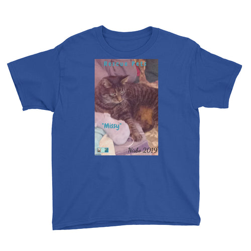 Youth/Kids' Short Sleeve T-Shirt - Rescue Pets Collection - 