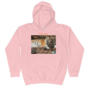 Kids Hoodie Sweatshirt - Toby the Tiger Collection