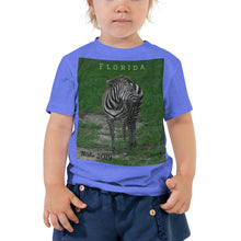 Load image into Gallery viewer, Toddler Short Sleeve Tee - Zoey the Zebra Collection