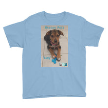 Load image into Gallery viewer, Youth/Kids&#39; Short Sleeve T-Shirt - Rescue Pets Collection - &quot;Lucy&quot;