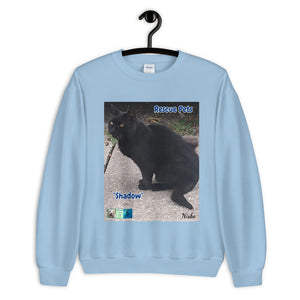 Unisex Premium Sweatshirt - Rescue Pets Collection - "Shadow"