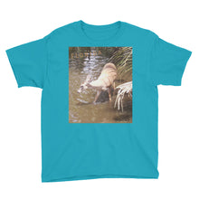 Load image into Gallery viewer, Youth/Kids&#39; Short Sleeve T-Shirt - Daisy the Deer Collection
