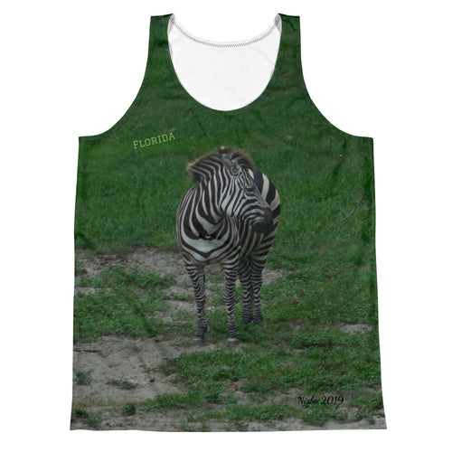 Unisex Tank Top (2-sided) - Zoey the Zebra Collection