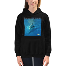 Load image into Gallery viewer, Kids Hoodie Sweatshirt - Surrounded by Sharks Collection