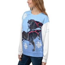 Load image into Gallery viewer, Unisex Premium Sweatshirt - 2-Sided All-over Print - Alaska Sled Dogs Collection