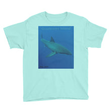 Load image into Gallery viewer, Youth/Kids&#39; Short Sleeve T-Shirt - Candy the Great White Shark Collection