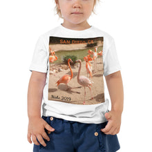 Load image into Gallery viewer, Toddler Short Sleeve Tee - Flamingo Friends Collection