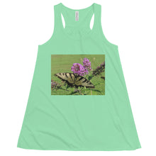 Load image into Gallery viewer, Women&#39;s Flowy Racerback Tank - Swallowtail Butterfly - The Nature Collection