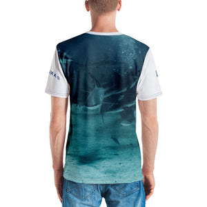 Premium T-shirt (2-sided) - Short Sleeve Unisex - Swimming With Sharks Collection III