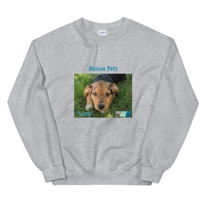 Unisex Premium Sweatshirt - Rescue Pets Collection - "Lucy" II