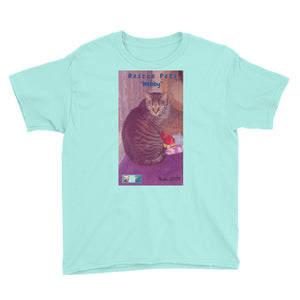 Youth/Kids' Short Sleeve T-Shirt - Rescue Pets Collection - "Webby"