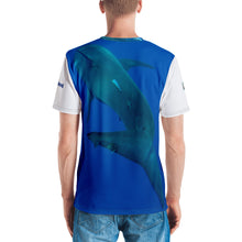 Load image into Gallery viewer, Premium T-shirt (2-sided) - Short Sleeve Unisex - Surrounded by Sharks Shark Shirt Collection