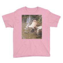 Load image into Gallery viewer, Youth/Kids&#39; Short Sleeve T-Shirt - Daisy the Deer Collection