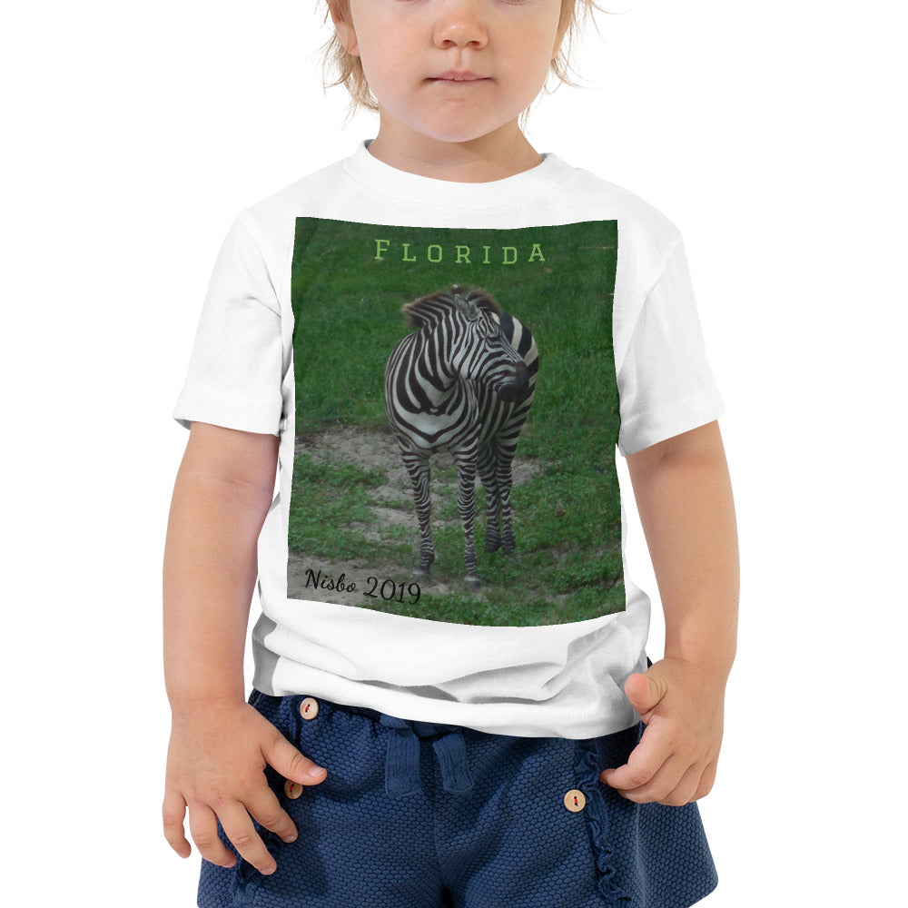 Toddler Short Sleeve Tee - Zoey the Zebra Collection