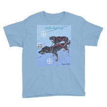 Load image into Gallery viewer, Youth/Kids&#39; Short Sleeve T-Shirt - Alaska Sled Dogs Collection