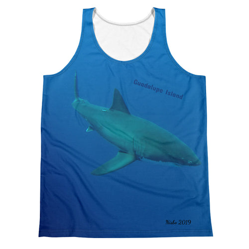 Unisex Tank Top (2-sided) - Candy the Great White Shark Shirt Collection