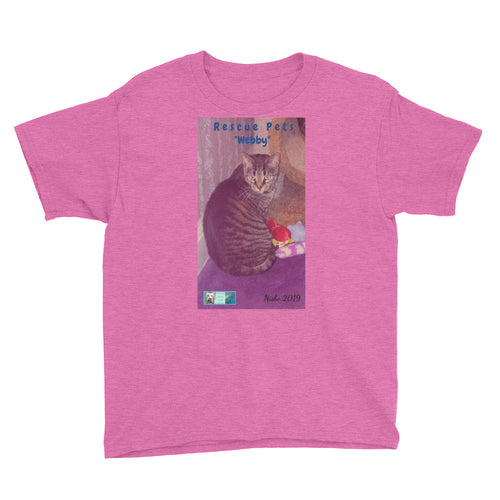 Youth/Kids' Short Sleeve T-Shirt - Rescue Pets Collection - 