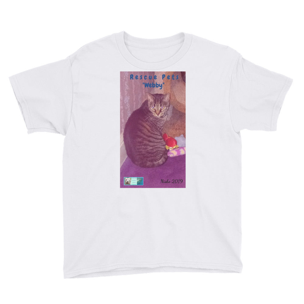 Youth/Kids' Short Sleeve T-Shirt - Rescue Pets Collection - 
