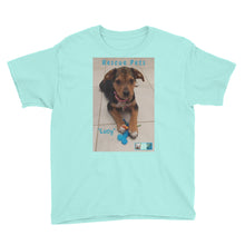 Load image into Gallery viewer, Youth/Kids&#39; Short Sleeve T-Shirt - Rescue Pets Collection - &quot;Lucy&quot;