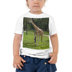 Toddler Short Sleeve Tee - Jeffrey the Giraffe Collection