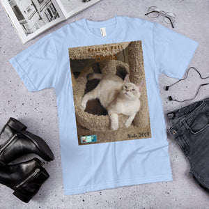 Unisex Fine Jersey Short Sleeve T-Shirt - Rescue Pets Collection - 