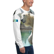 Load image into Gallery viewer, Unisex Premium Sweatshirt - 2-Sided All-over Print - Arctic Polar Bear Collection
