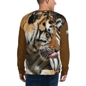 Unisex Premium Sweatshirt - 2-Sided All-over Print - Toby the Tiger Collection