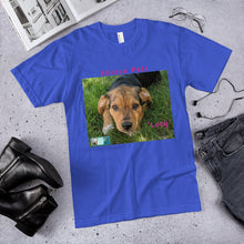 Load image into Gallery viewer, Unisex Fine Jersey Short Sleeve T-Shirt - Rescue Pets Collection - &quot;Lucy&quot; II