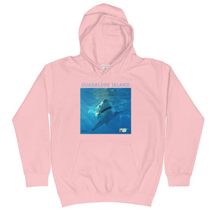 Kids Hoodie Sweatshirt - Surrounded by Sharks Collection