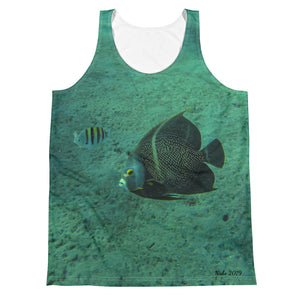 Unisex Tank Top (2-sided) - Reef Fish Collection - Angel