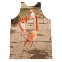 Load image into Gallery viewer, Unisex Tank Top (2-sided) - Flamingo Friends Collection