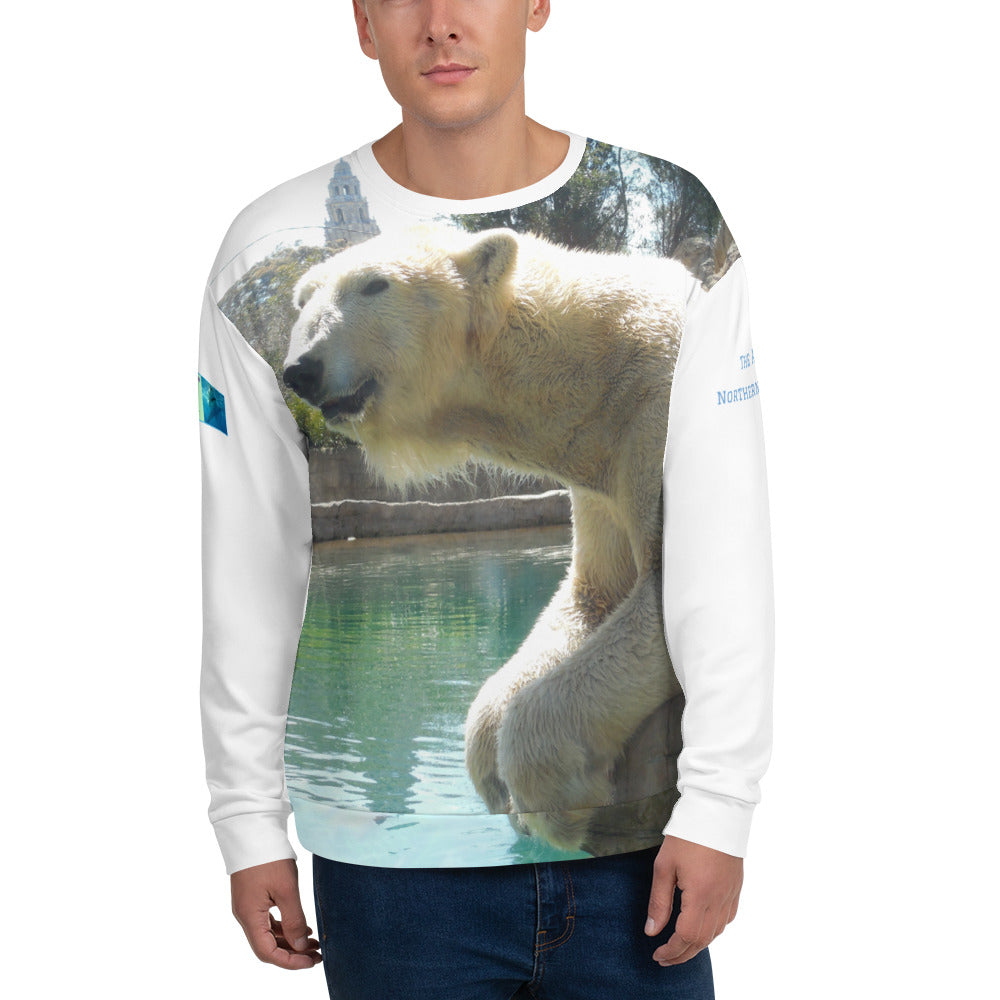 Unisex Premium Sweatshirt - 2-Sided All-over Print - Arctic