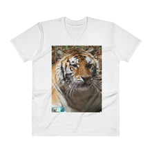 Load image into Gallery viewer, V-Neck T-Shirt - Unisex - Toby the Tiger Collection