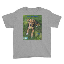 Load image into Gallery viewer, Youth/Kids&#39; Short Sleeve T-Shirt - Rescue Pets Collection - &quot;Lucy&quot; V