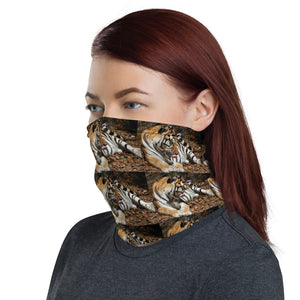 Neck Gaiter Face Mask Headband Bandana - Tiger