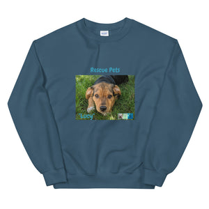 Unisex Premium Sweatshirt - Rescue Pets Collection - "Lucy" II