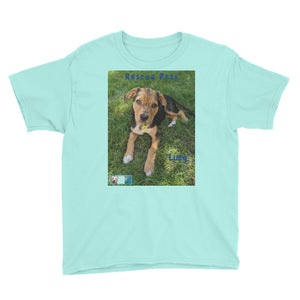 Youth/Kids' Short Sleeve T-Shirt - Rescue Pets Collection - "Lucy" V