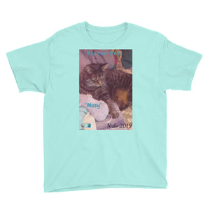 Youth/Kids' Short Sleeve T-Shirt - Rescue Pets Collection - "Missy"